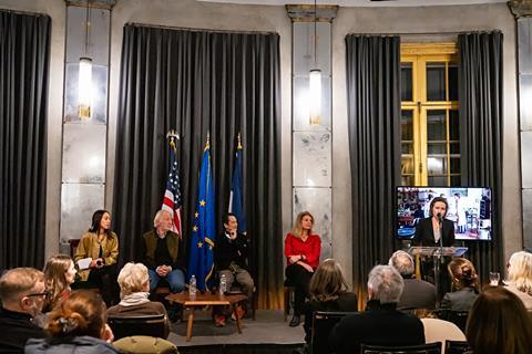 Rebecca Leffler, Screen International_ Pierre Gagnaire, 3 Michelin Star Chef_ Trần Anh Hùng, Director_ Laura Lindenfeld, Stony Brook University_ Judith Roze, Villa Albertine